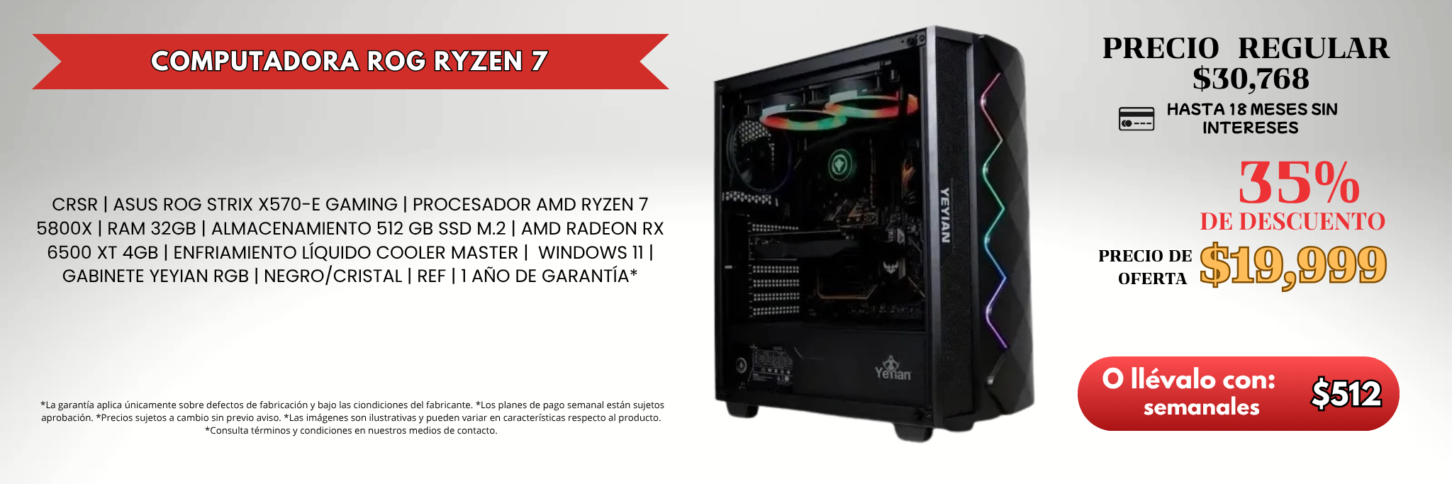 Descuentos mes de ABRIL