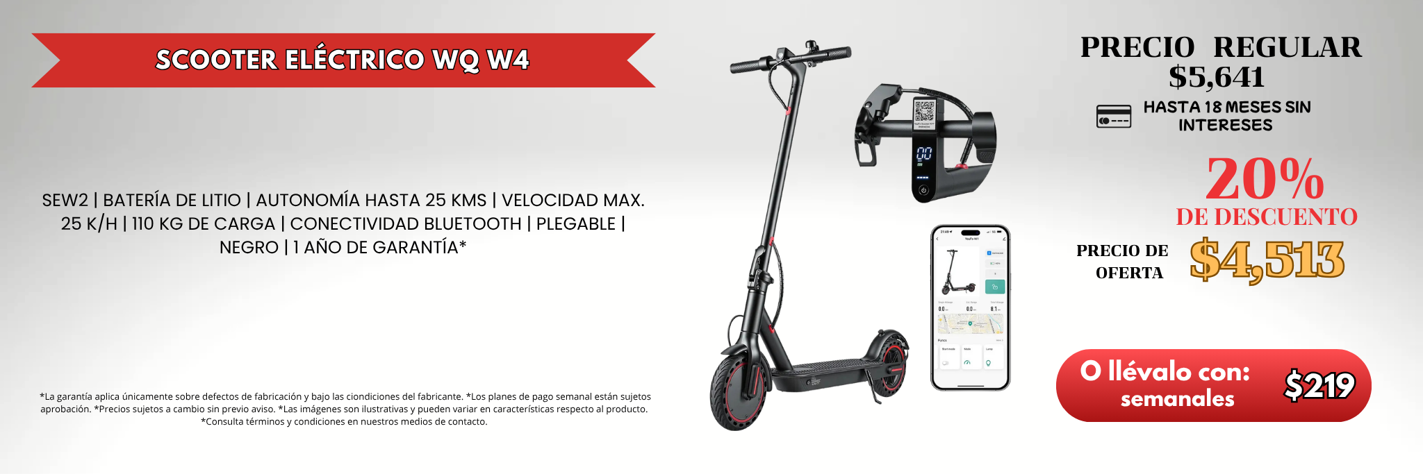 Promoción mes de ABRIL