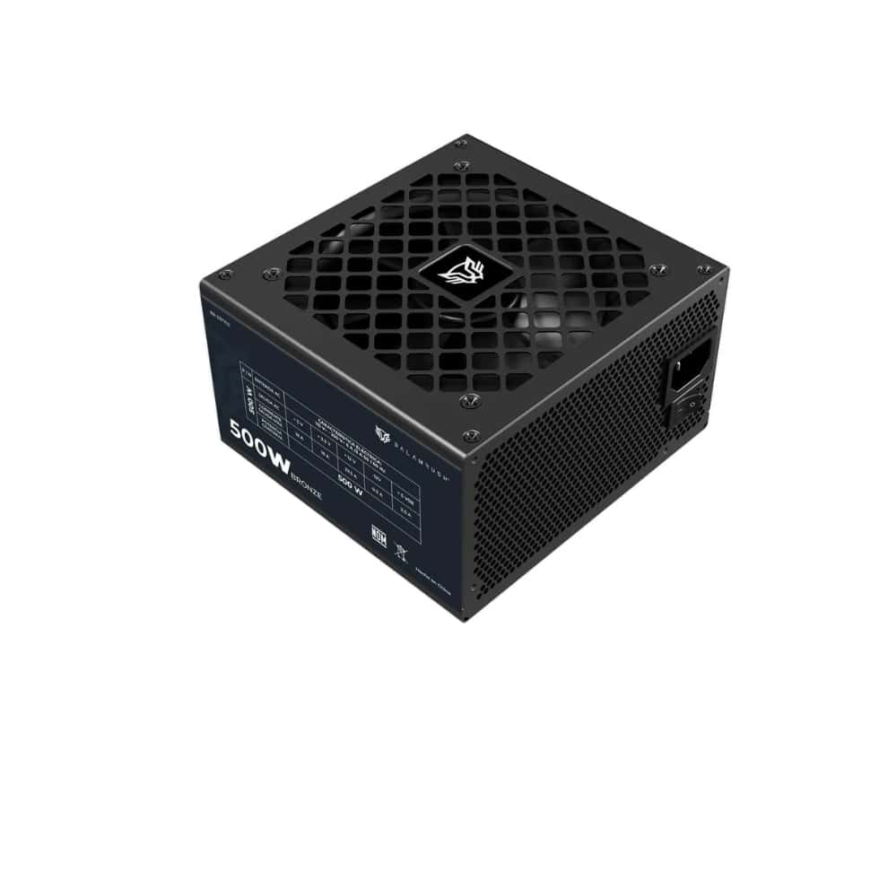 Fuente De Poder Balam Rush Gr500b Atx 500w 80plus No Modular Negro (br-937702), Acteck, Energia, Fuentes De Poder, 500w [Imagen 1]