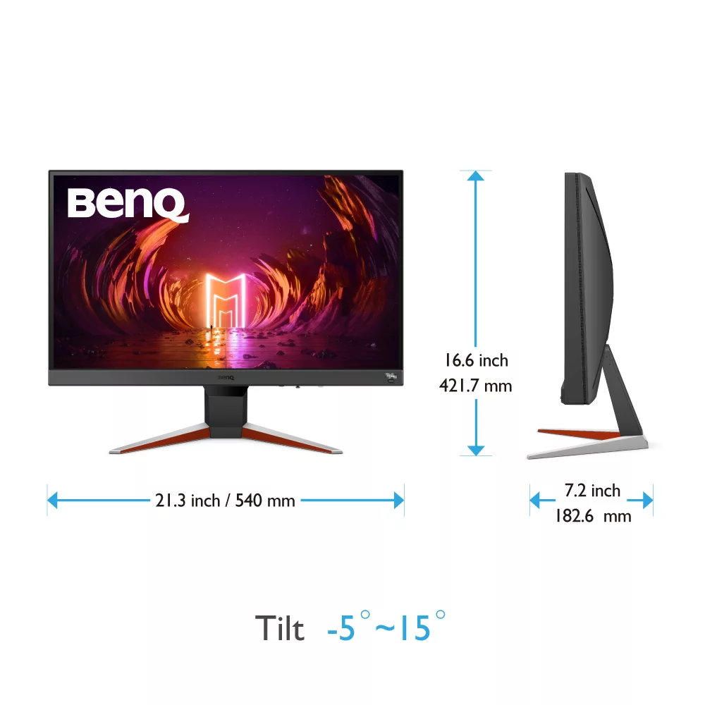 Monitor Benq Ex240n Mobiuz 23.8 1920x1080 165hz 1msmprt 4msgtg Hdmi/dp, Benq