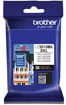 Cartucho Brother Lc3019bk Negro 3000 Paginas Aporx Alto Rendimiento Para Mfcj Lc3019bk, Brother