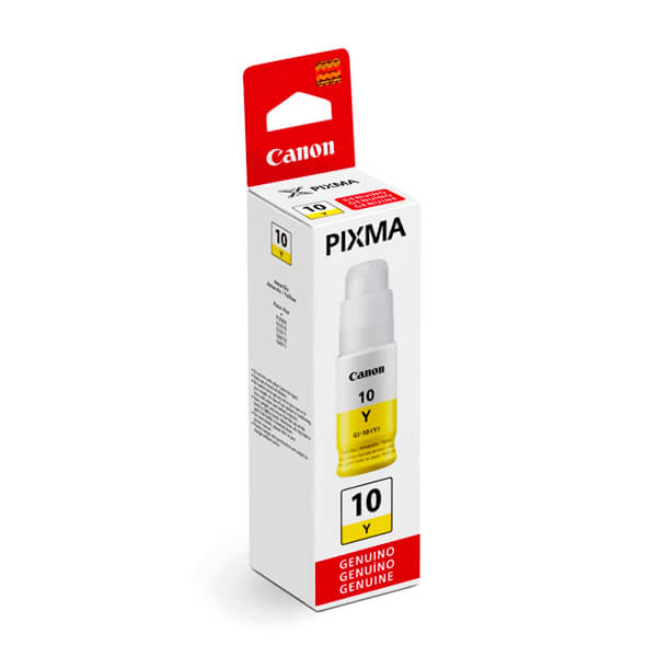 Botella De Tinta Canon Gi-10y 3393c001aa, Canon