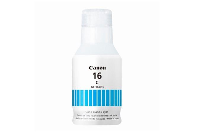 Botella Tinta Canon Gi-13 Cyan 4668c001aa, Canon, Impresion, Consumibles, Tinta [Imagen 1]