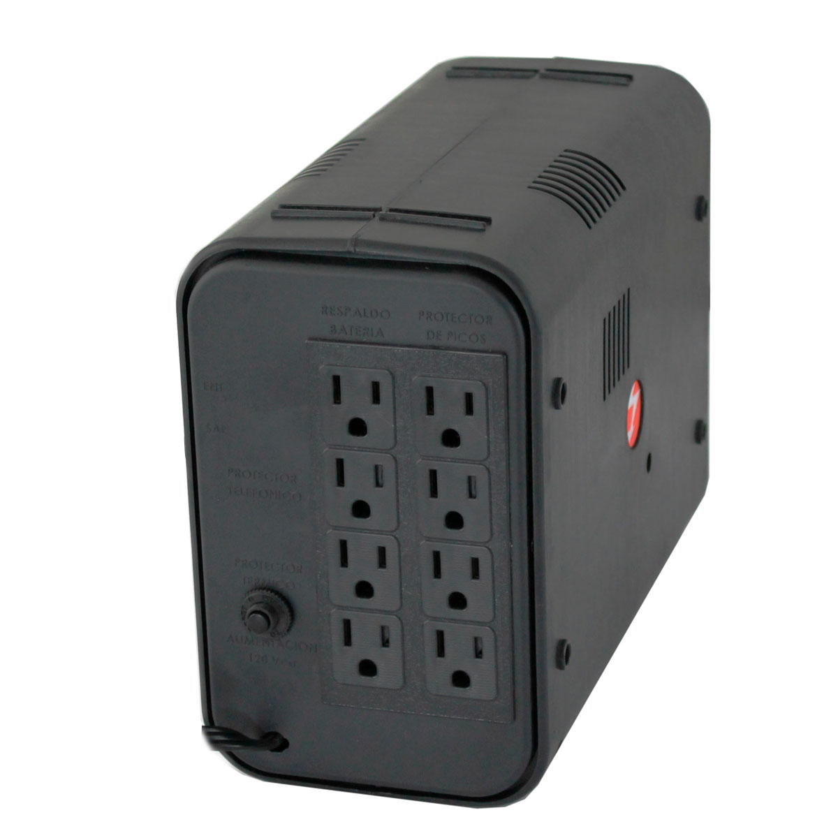 Ups/no Break Complet Eri-5-017 Mt505 500va/250w/8cont/plast/regula/suprime, Complet, Energia, No Breaks, 500va [Imagen 2]