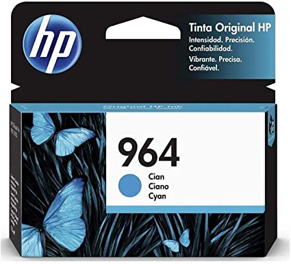 Cartucho Original De Tinta Hp 964 Cian (3ja50al), Hp, Impresion, Consumibles, Cartucho [Imagen 1]