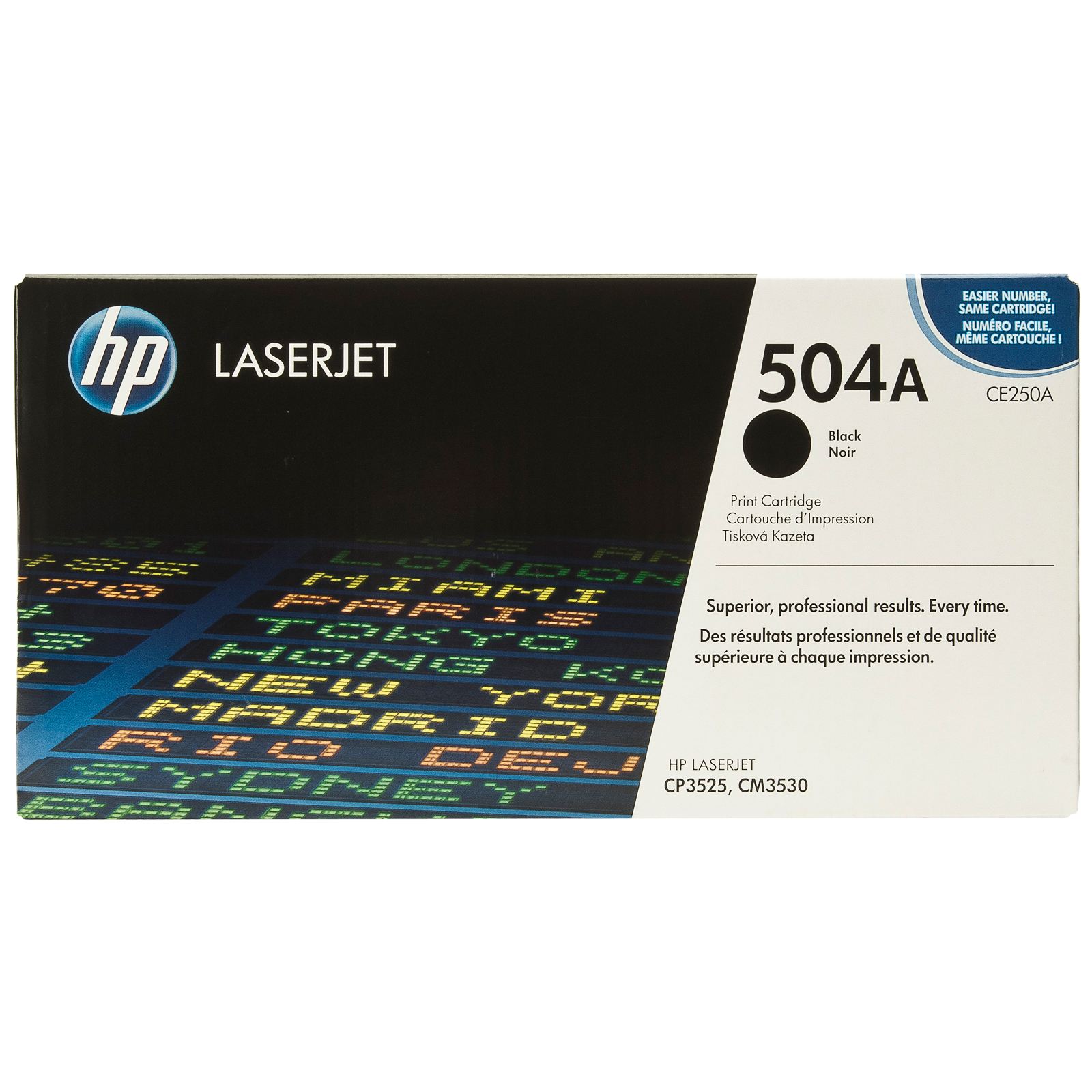 Toner Hp 504a Negro Laserjet Cp3525 Cm3530 Ce250a, Hp, Impresion, Consumibles, Toner [Imagen 1]