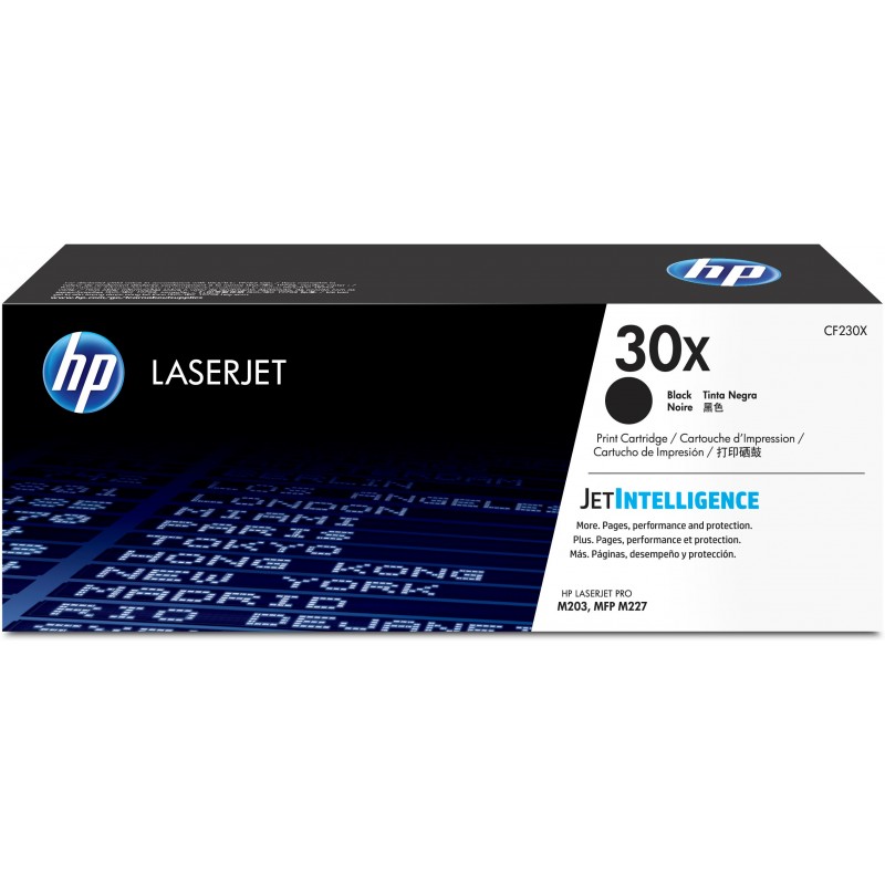 Cartucho De Toner Original Hp Laserjet 30x Negro De Alta Capacidad (cf, Hp