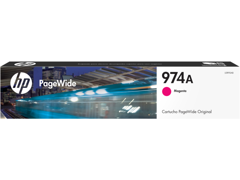 Cartucho Hp 974a Magenta Pagewide L0r90al, Hp, Impresion, Consumibles, Cartucho [Imagen 1]