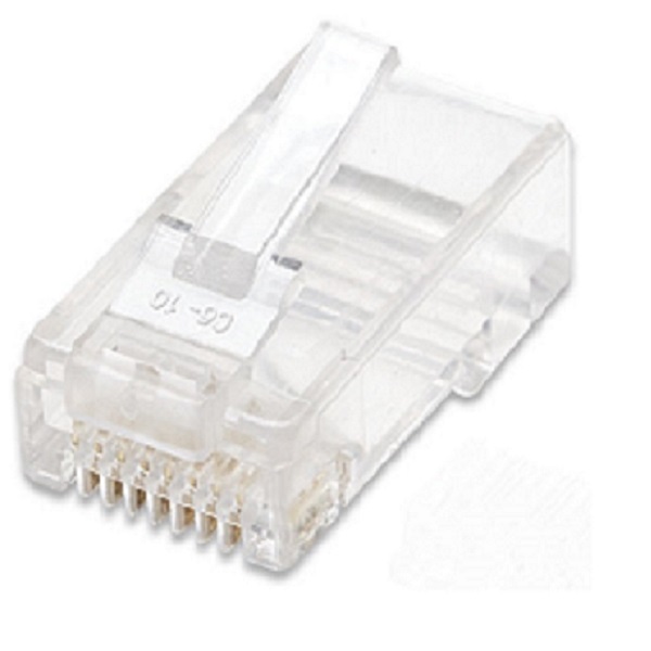 PLUG INTELLINET UTP RJ45 CAT5E MULTIFILAR 15-MICRAS 100 PZA 790055