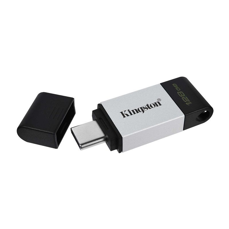 Memoria Flash Kingston 128 Gb Usb-c 3.2 Gen 1 (dt80/128gb), Kingston, Almacenamiento, Usb, 128gb [Imagen 3]