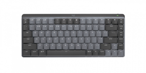 Teclado Logitech Mx Mechanical Mini Bt Usb Bolt Graphite (920-010846), Logitech
