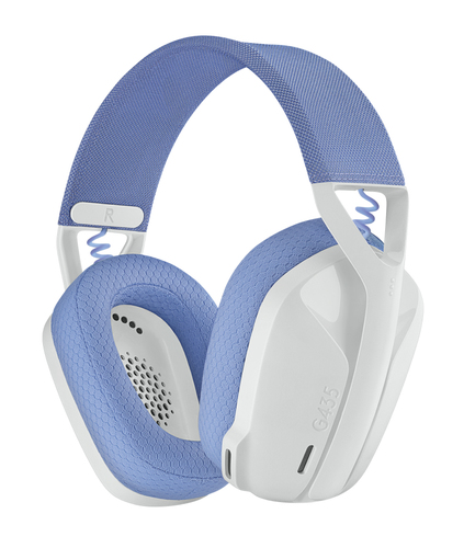 Diadema Logitech G435 Inalambrica Lightspeed Usb Bt Blanc (981-001073), Logitech