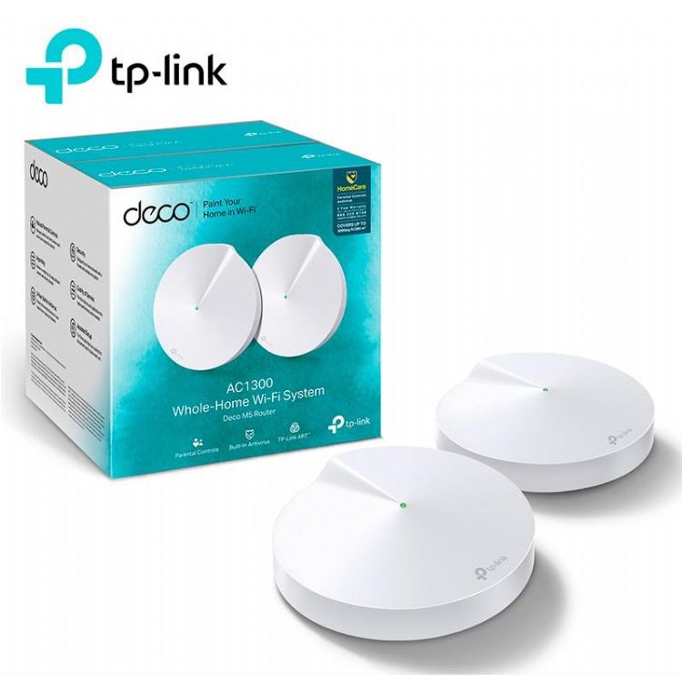 Sistema Wi-fi Mesh Tp-link Ac1300 Deco M5  (3piezas), Tplink, Redes, Routers, Mesh [Imagen 1]