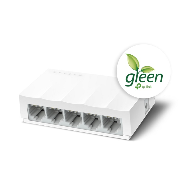 Tp-link Switch  De Escritorio De 5 Ptos 10/100/ Ls1005, Tplink, Redes, Switch, 5 Ptos [Imagen 3]