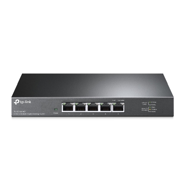 Tp-link Switch De Escritorio 5 Pto 2.5 G/ Tl-sg105-m2, Tplink, Redes, Switch, 5 Ptos [Imagen 1]