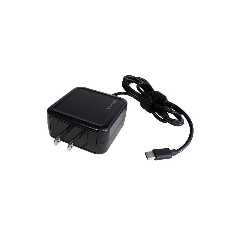 Cargador Vorago Tipo C 45w Multidispositivos Negro Au-501, Vorago